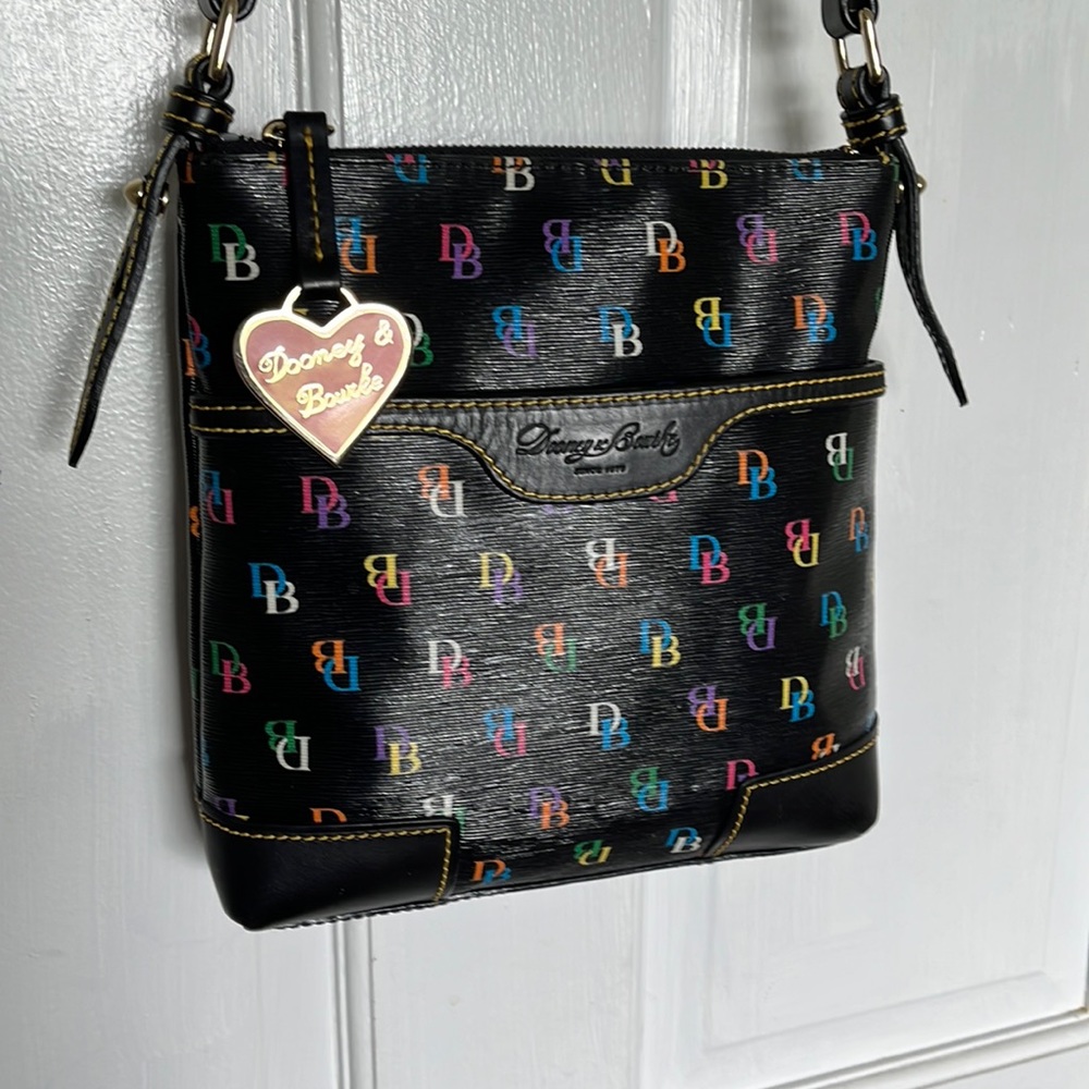 Black Multicolored Dooney & Bourke